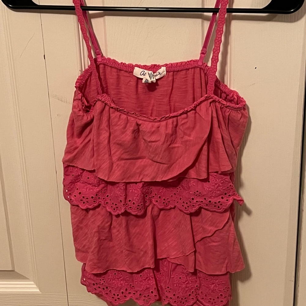 Aeropostale Ruffle Tank